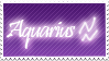 Aquarius Stamp by Xhilyn