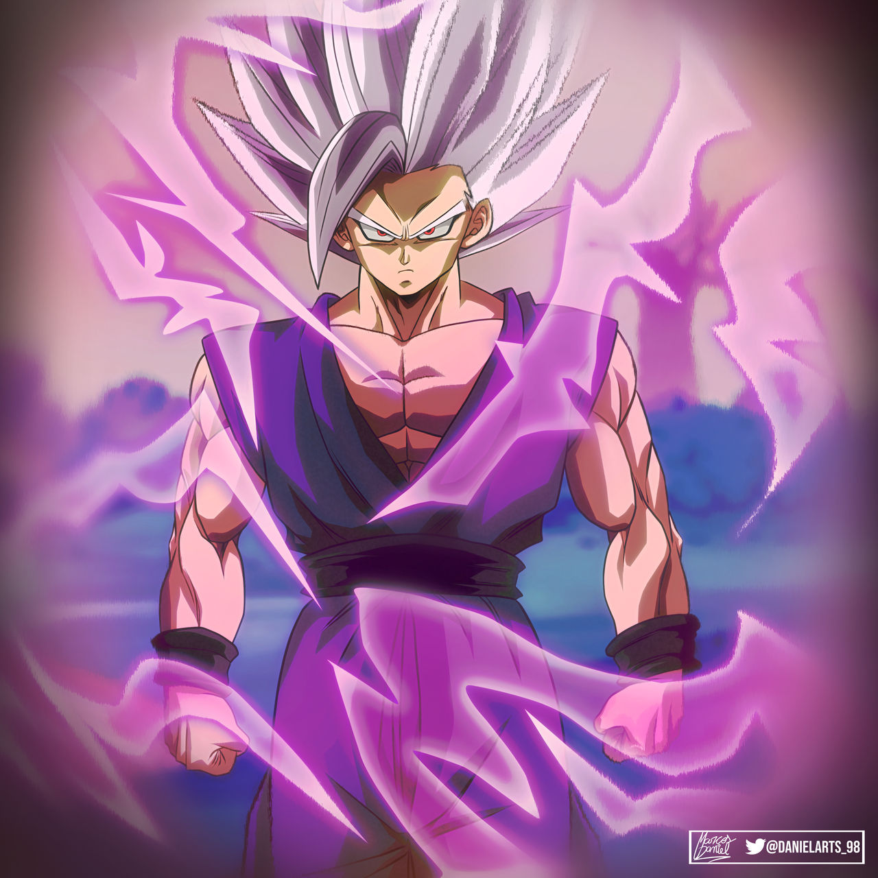 Digital Drawing Gohan Beast 18 February 2024 by DanielArts98 on DeviantArt