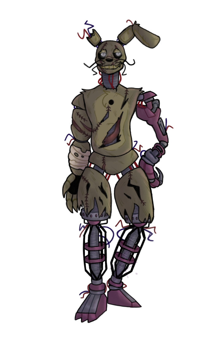 Spring Trap Beta Design Springtrap design (yes I am a simp) by XJust0SophieX on DeviantArt