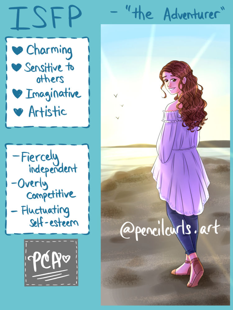 ISFP - The Adventurer by PencilCurls on DeviantArt