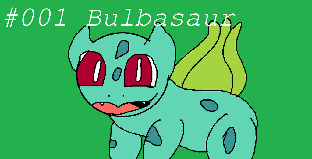 Bulbasaur by Wildshellsunny on DeviantArt