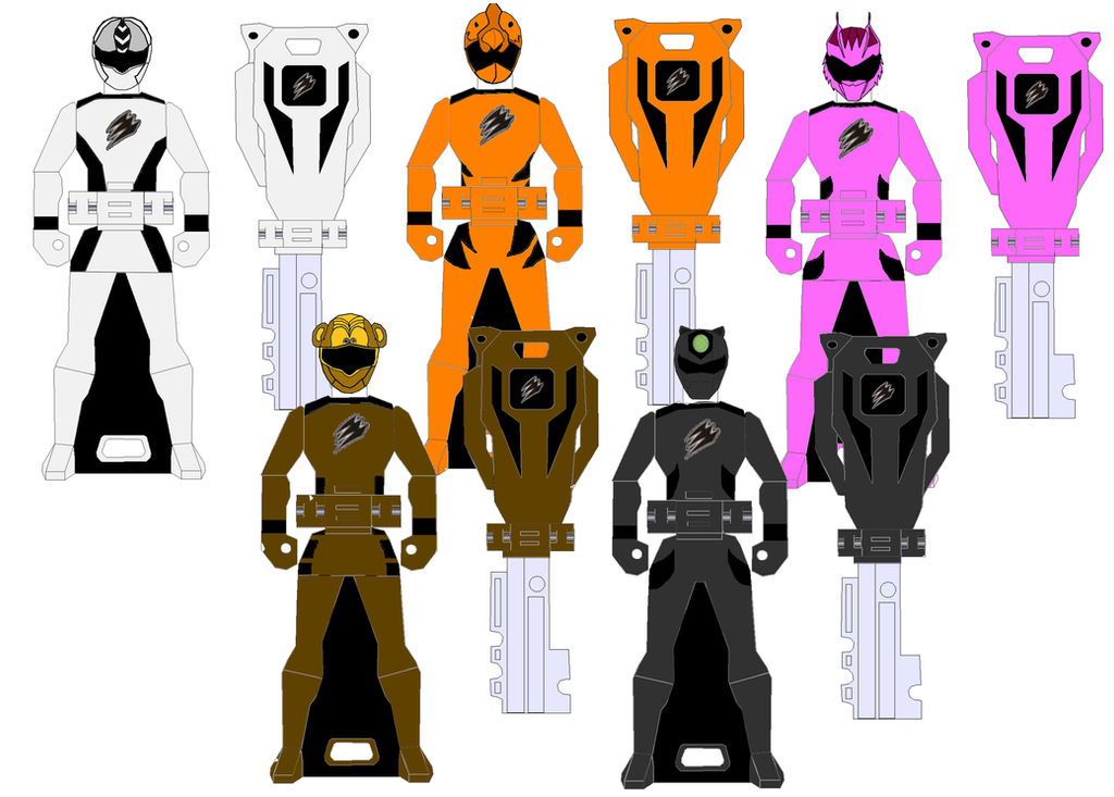 Ranger Keys of My Jungle Fury OC's by SailorTrekkie92 on DeviantArt