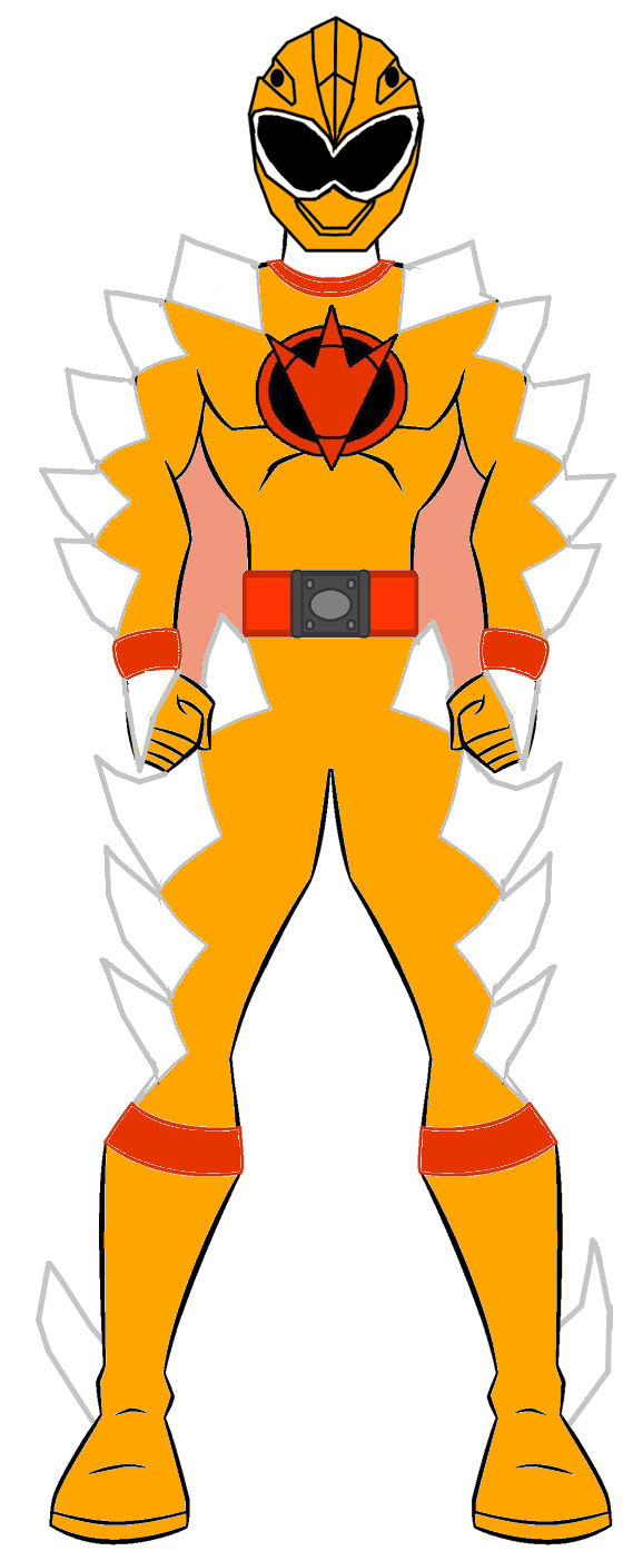Super Dino Orange Ranger by SailorTrekkie92 on DeviantArt