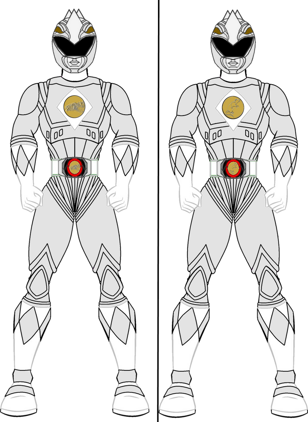 Silver MMPR Ranger (MMPR The Movie) by SailorTrekkie92 on DeviantArt