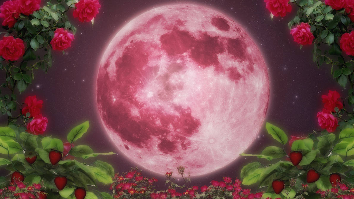 Strawberry Moon Wallpaper