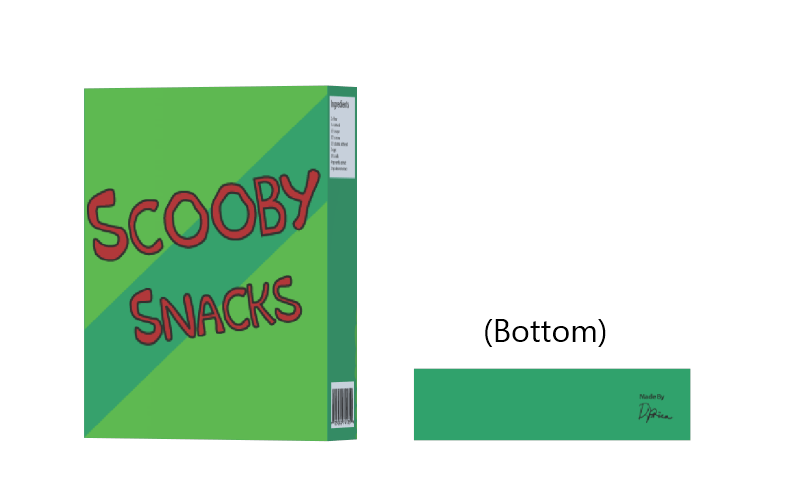 Scooby Snacks Paint 3d By Sailortrekkie92 On Deviantart