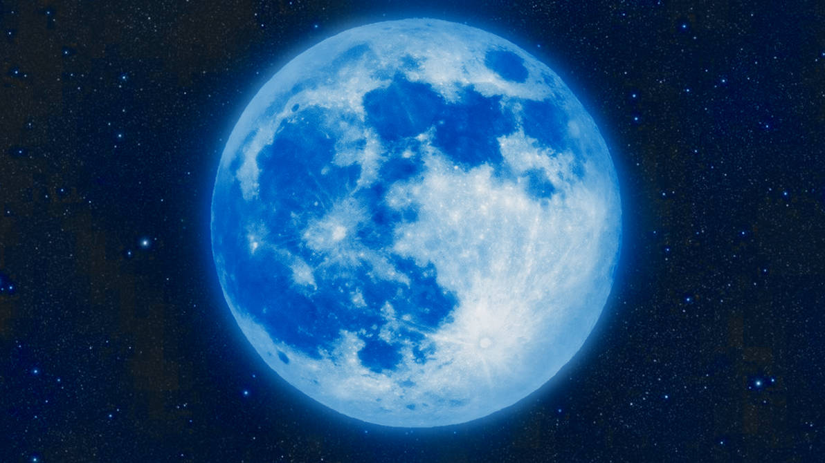 Blue Moon Wallpaper