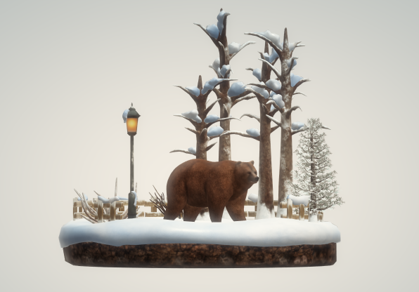 Paint @ Home Art Kit: Winter Bear