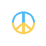 Ukrainian Peace Sign