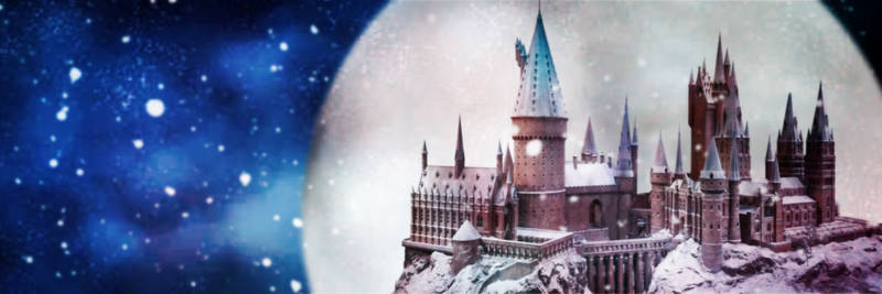 Christmas at Hogwarts Twitter Header