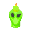 Alien Candle Pixel Avatar 2