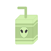 Alien Juice Pixel Avatar