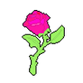 Enchanted Rose Pixel Avatar 3