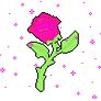 Enchanted Rose Pixel Avatar 4