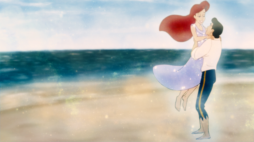 Eric Movie. Animation Disney Princess Ariel And Eric Wallpaper