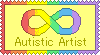 Autistic Artist Stamp