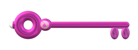 Pink Key (Paint 3D)