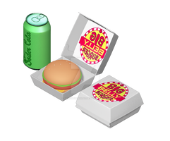 Big Belly Burger (Spline3D)
