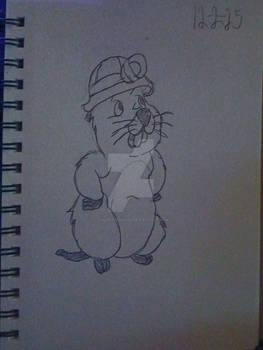 Gopher (Pooh) Drawing