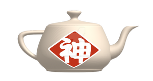 Korin's Teapot (Spline3D)