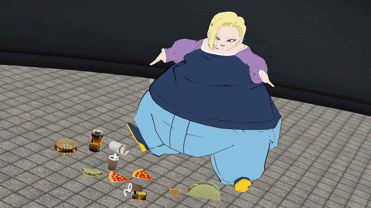 Inflation TF of Android 18 by weboski on DeviantArt