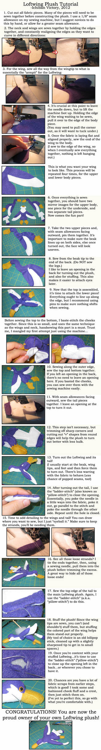 Loftwing Plush Tutorial