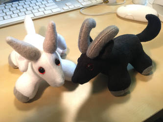 Cadejo plush prototype