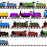 Thomas and friends collection of sprites art#3