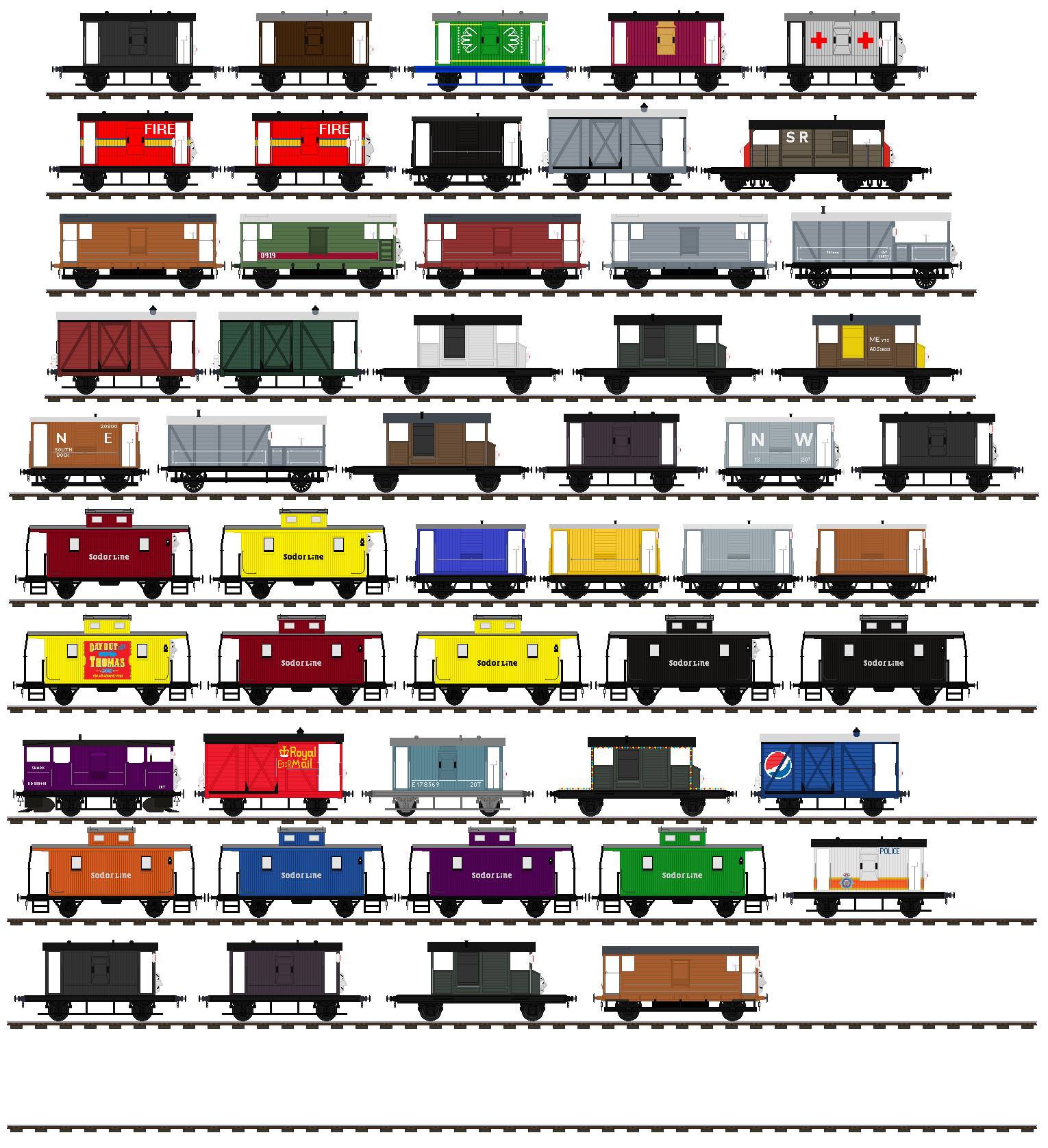 Thomas and friends collection of sprites art#8 by timothythe0engine on ...