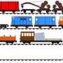 Thomas and friends collection of sprites art#12
