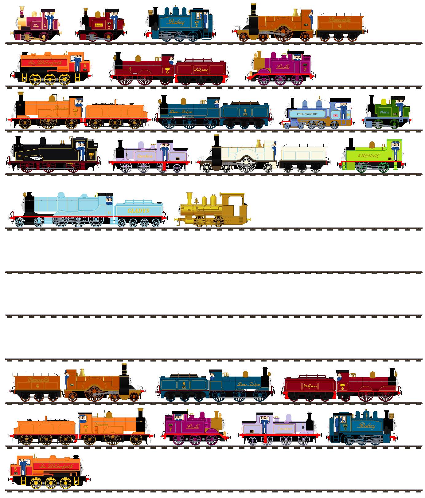 Thomas Numbers Deviantart Thomas and friends collection of sprites art#20 by timothythe0engine on ...