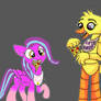 Foxglove Surprise and Chica