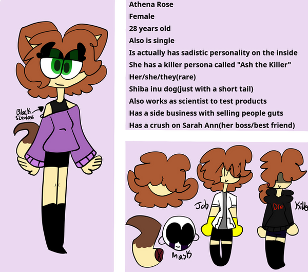Athena Roses Deviantart Athena Rose revamped ref by Tealthekawaiibear on DeviantArt