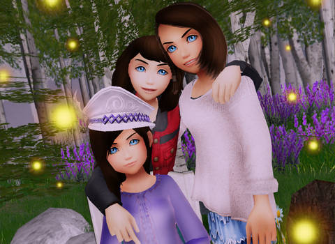 (MMD) Triplet Sisters