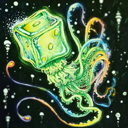 box jellyfish - inktober2021