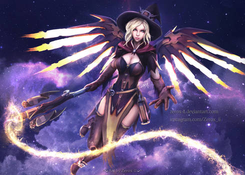 Witch Mercy Fan Art V2