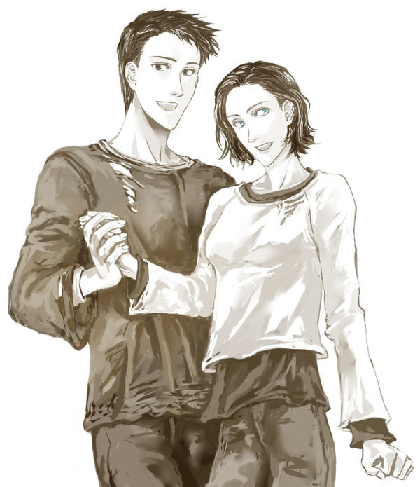 Neo and Trinity by juliuspetri on DeviantArt