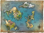 TITAN world map