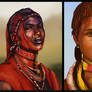 Study: Masaii Portraits