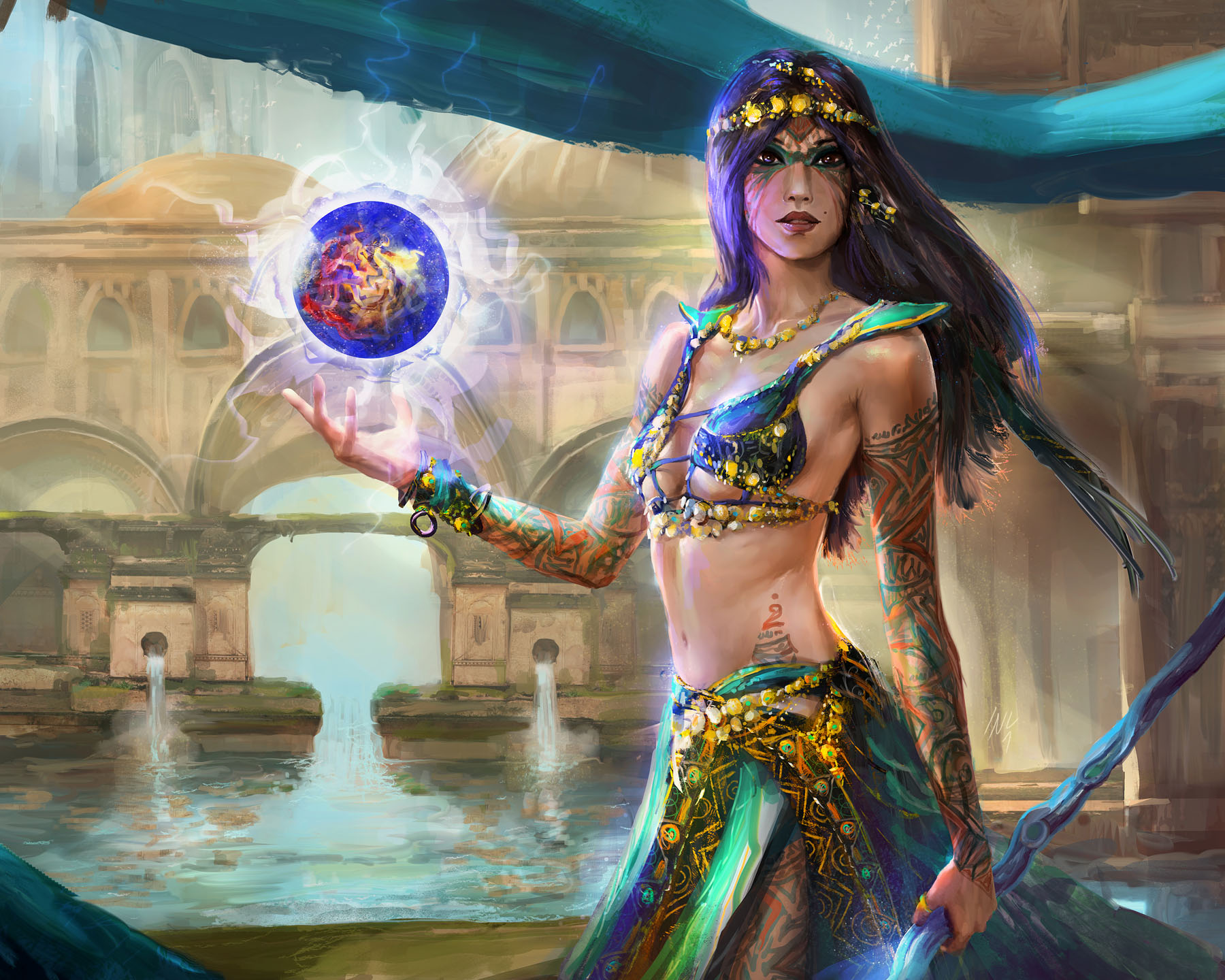 Arcadian Mage by Tsabo6