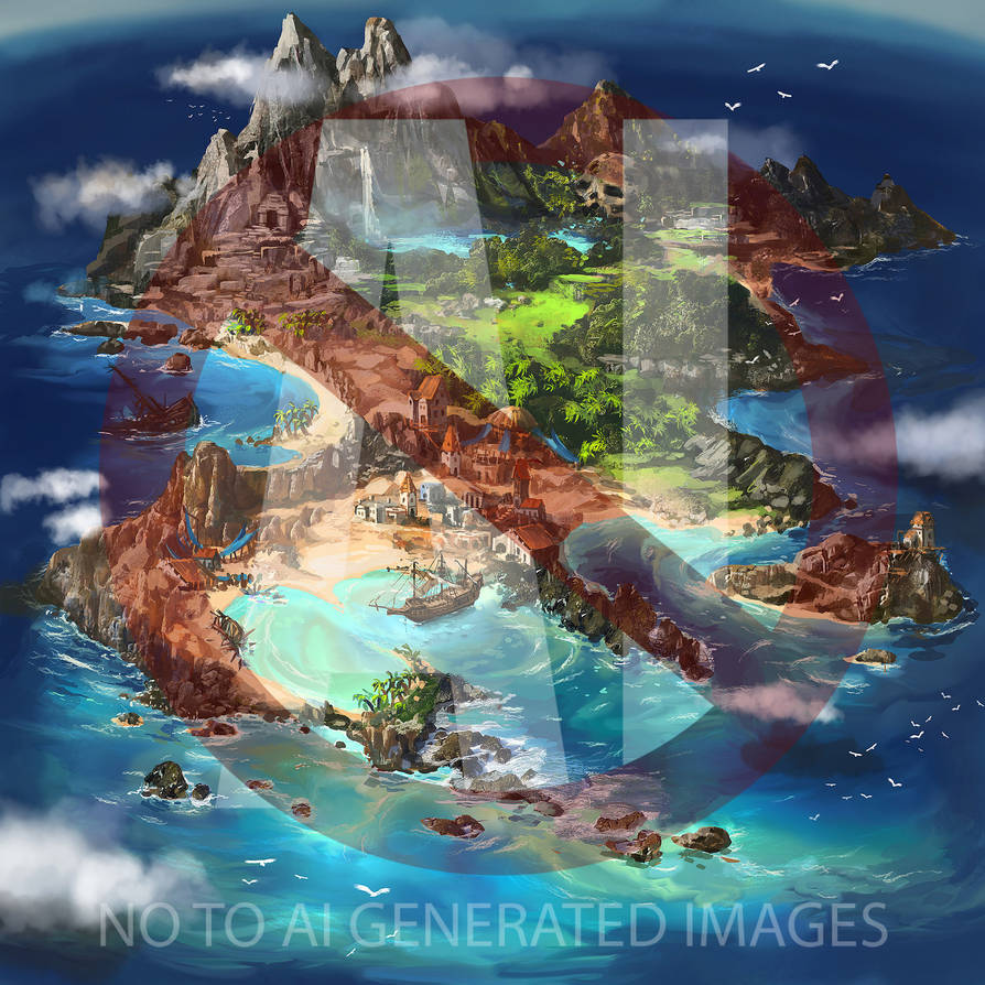 Deviantart Island Island map by Tsabo6 on DeviantArt