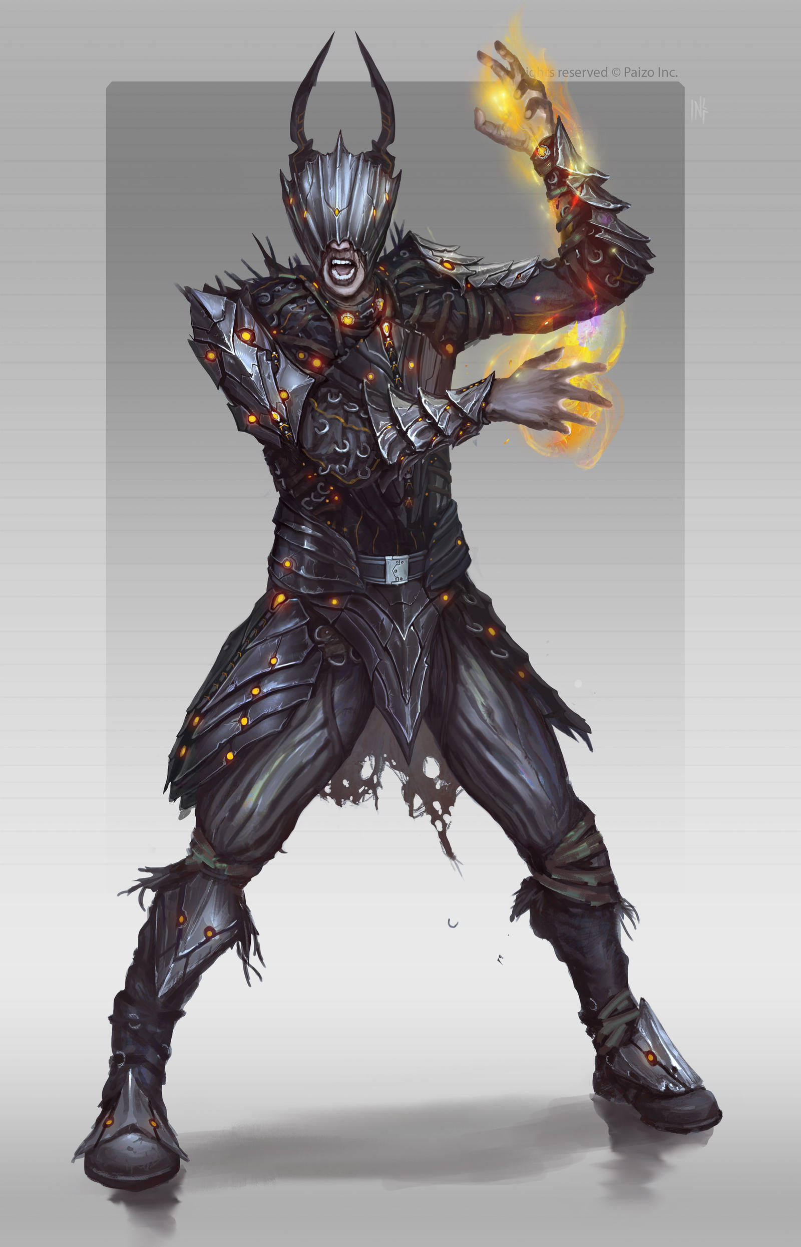 Starfinder Hellknight by Tsabo6