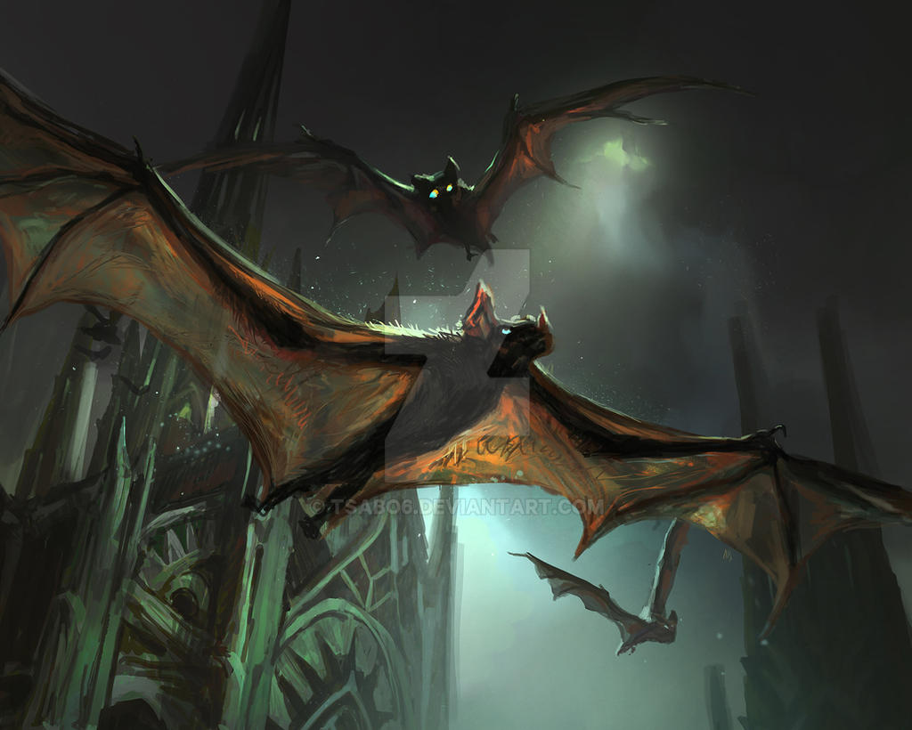 Bats by Tsabo6 on DeviantArt