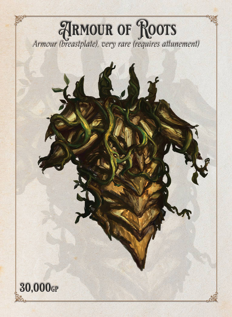 Armorphors Tree Armour of Roots by Tsabo6 on DeviantArt