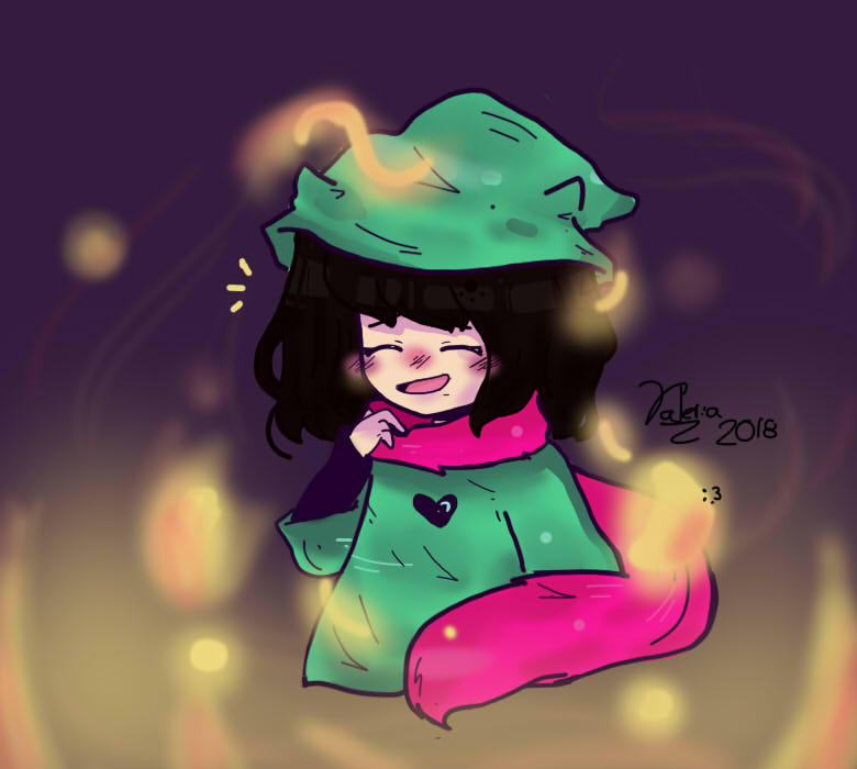 Ralsei ver. Human girl by PluffFox on DeviantArt