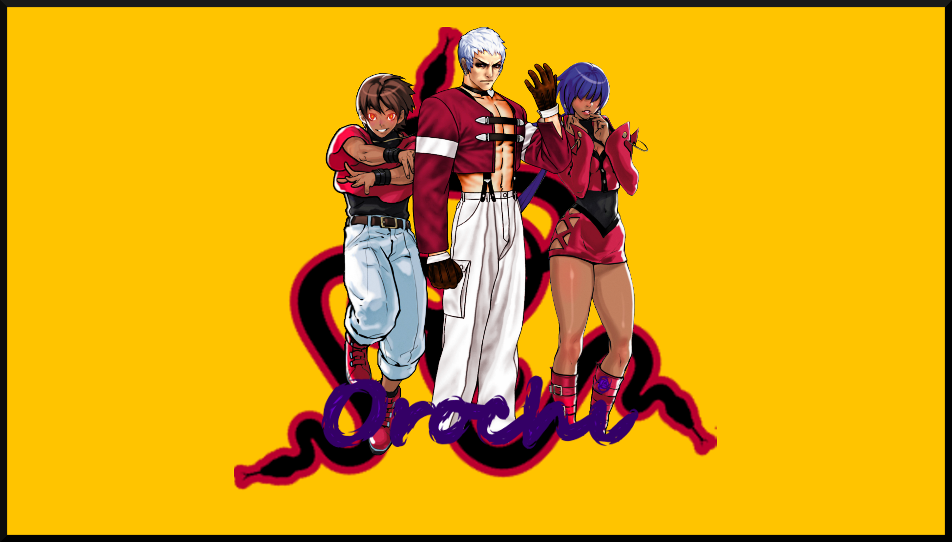 KOF Orochi Team Wallpaper II