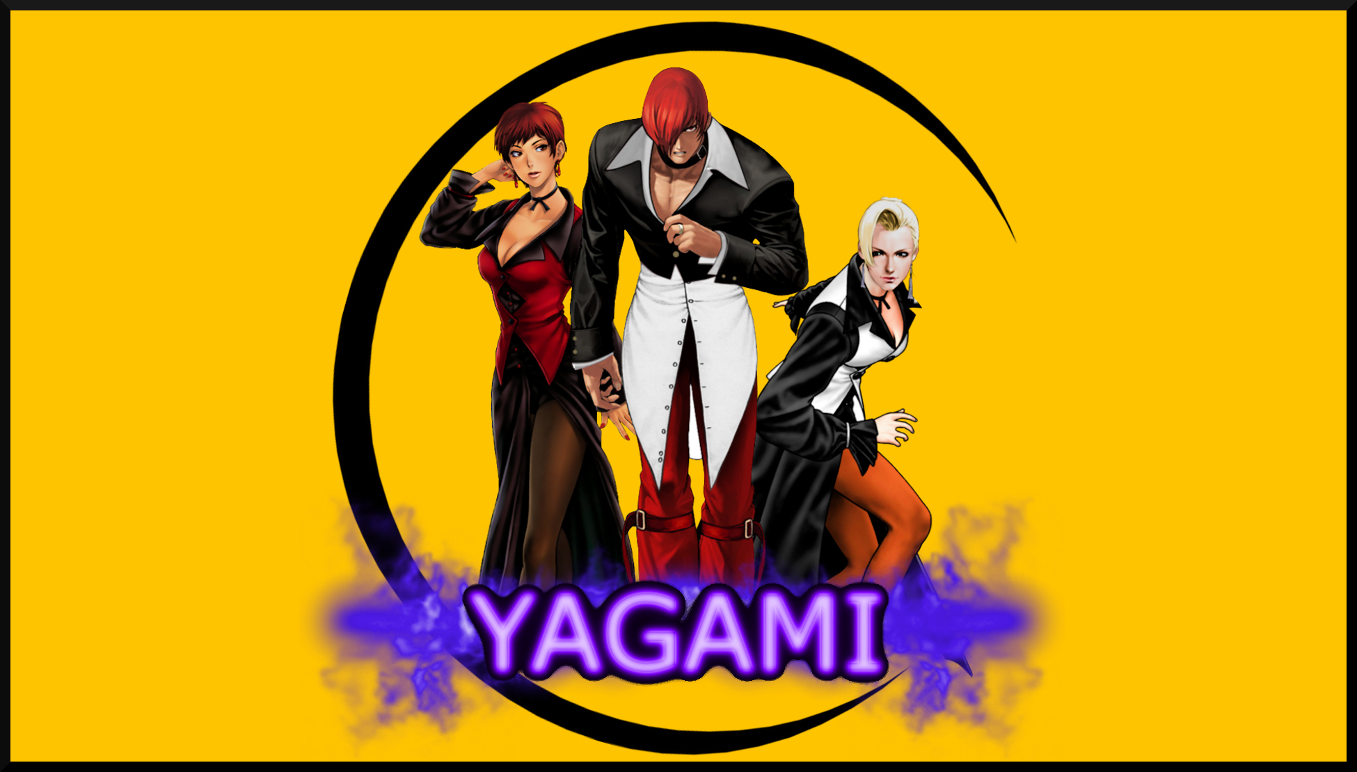 KOF 2002 Yagami Team HD Portrait (Remake) by PPs0226 on DeviantArt