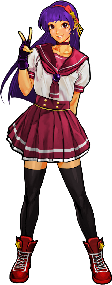 King of Fighters 97 Athena Asamiya by hes6789 on DeviantArt