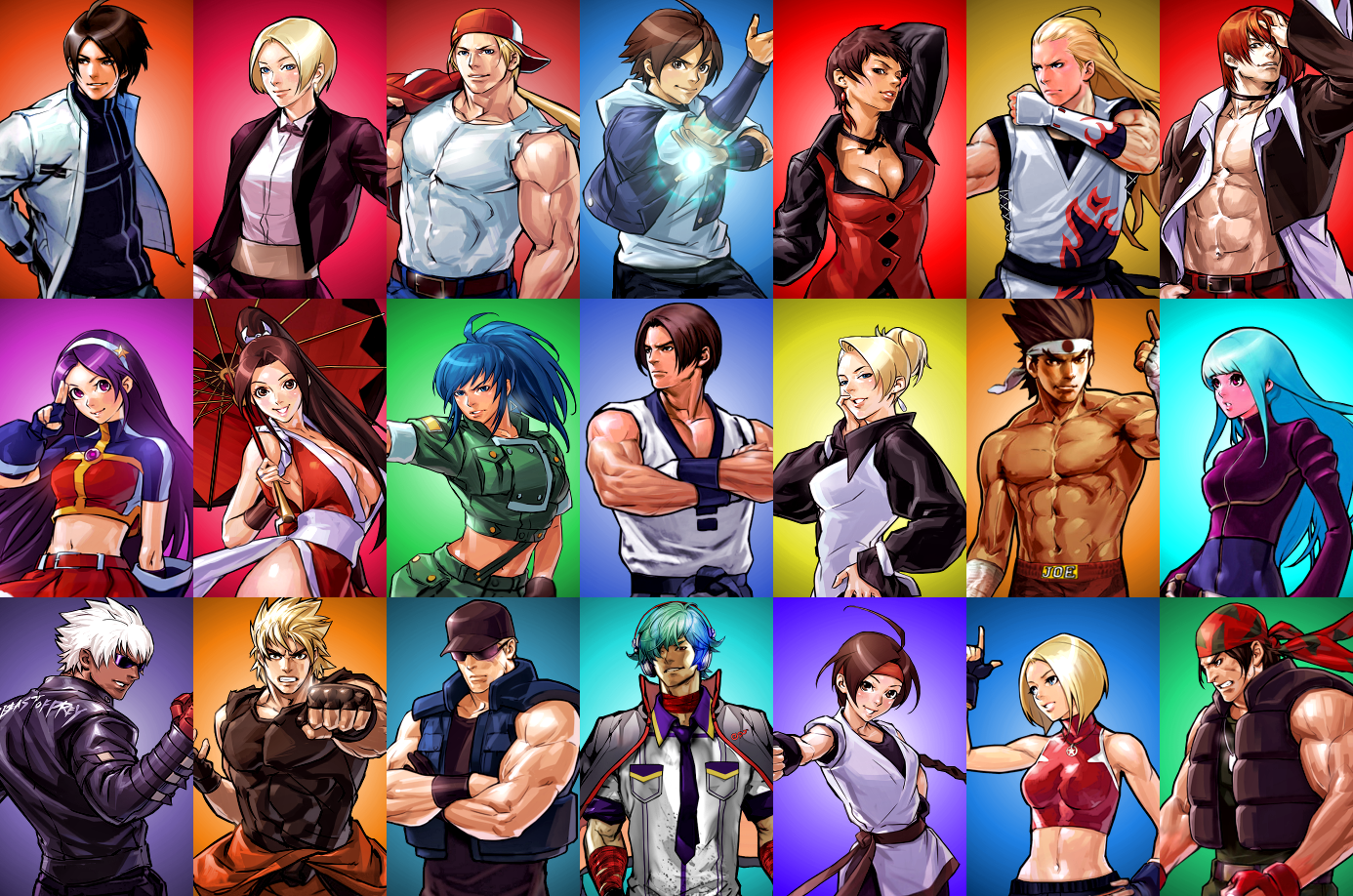 KOF '98 Ultimate Match wallpaper by yoink13 on DeviantArt