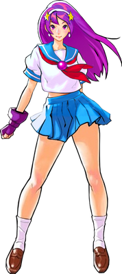 Athena Asamiya KOF Sky Stage